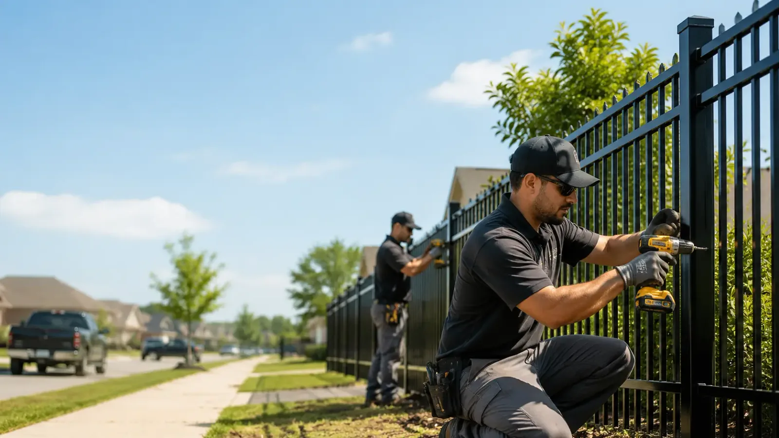 Metal Fence Installation in Creston, OH